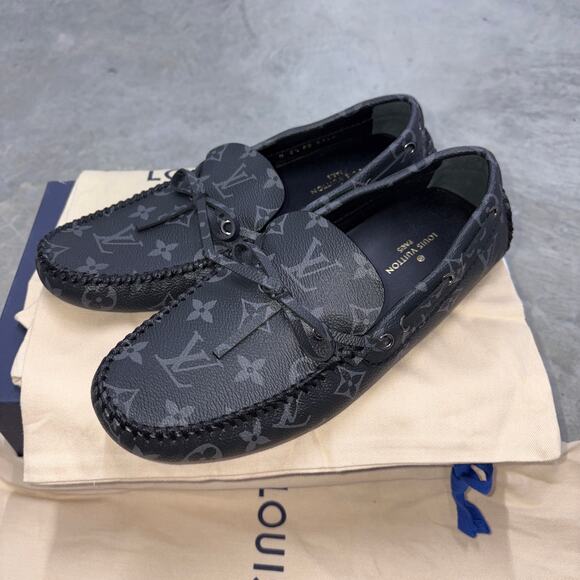 louis Vuitton Arizona Moccasin Eclipse size UK5.5/6.5 US SOLD OUT casual - Picture 1 of 11
